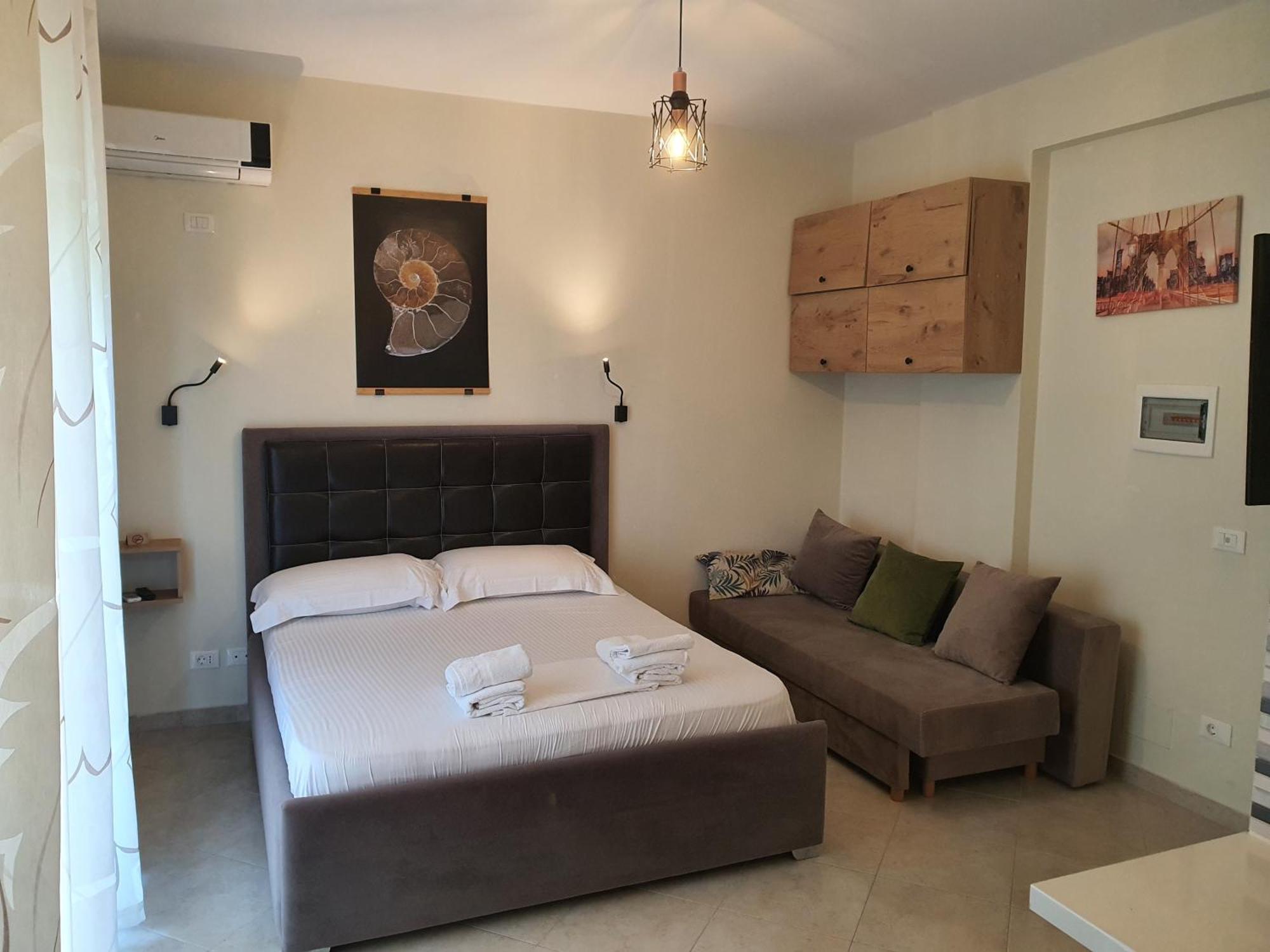 Deni Sea View Apartment Vlorë Esterno foto